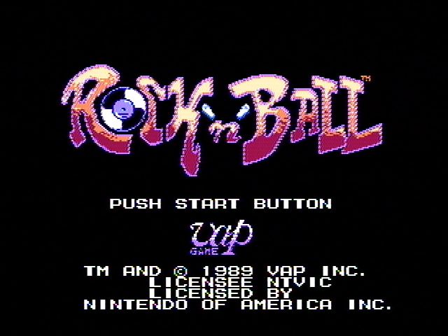 Rock 'n Ball screenshot 3 for NES